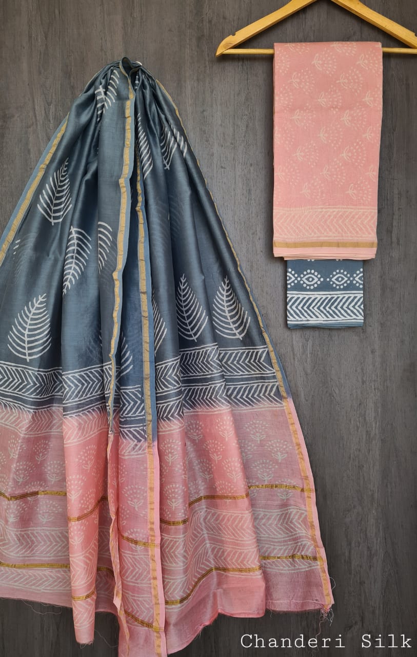 Premium Discharge Printed Suit Set