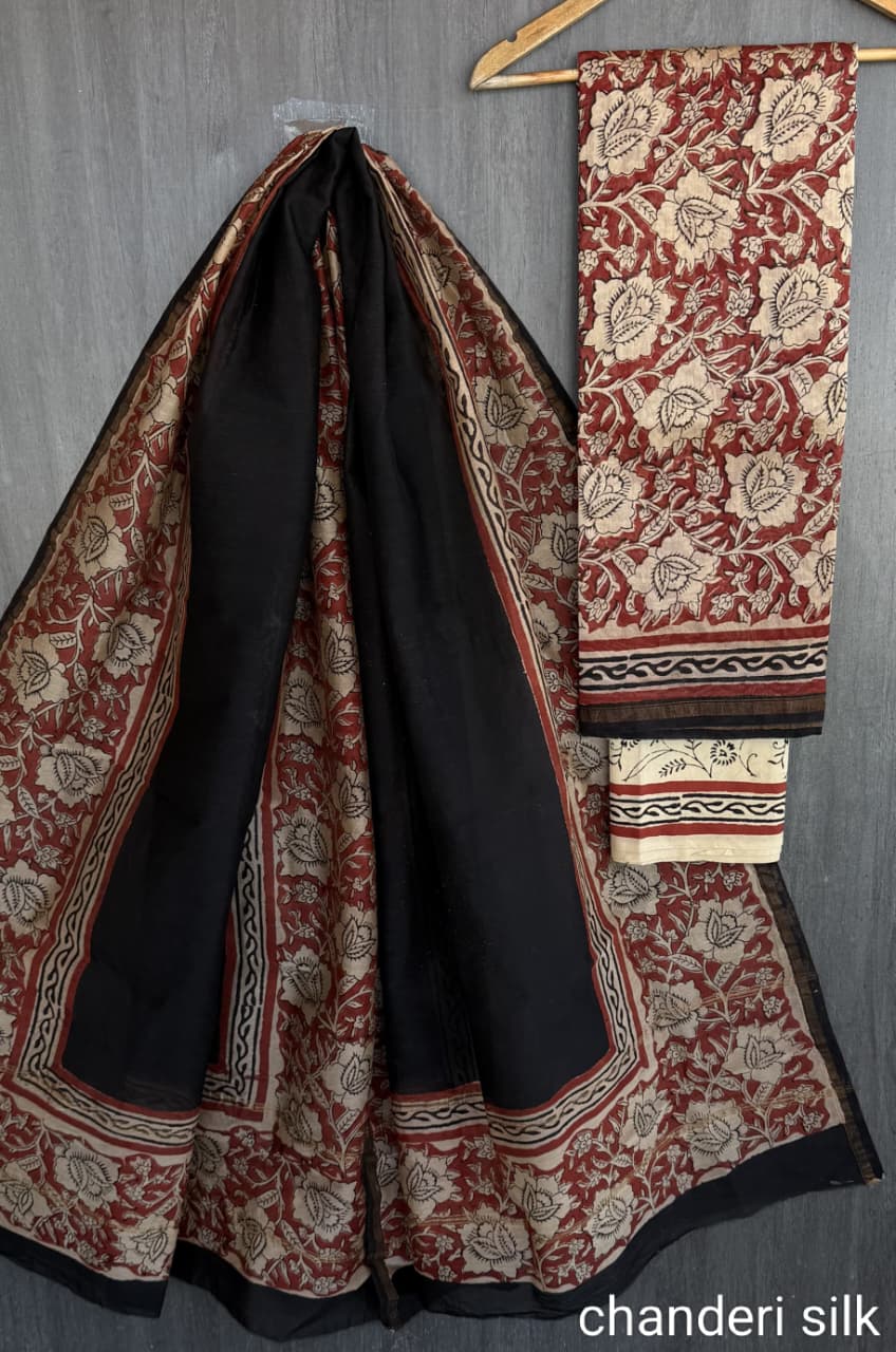 Timeless Chanderi Silk Suit