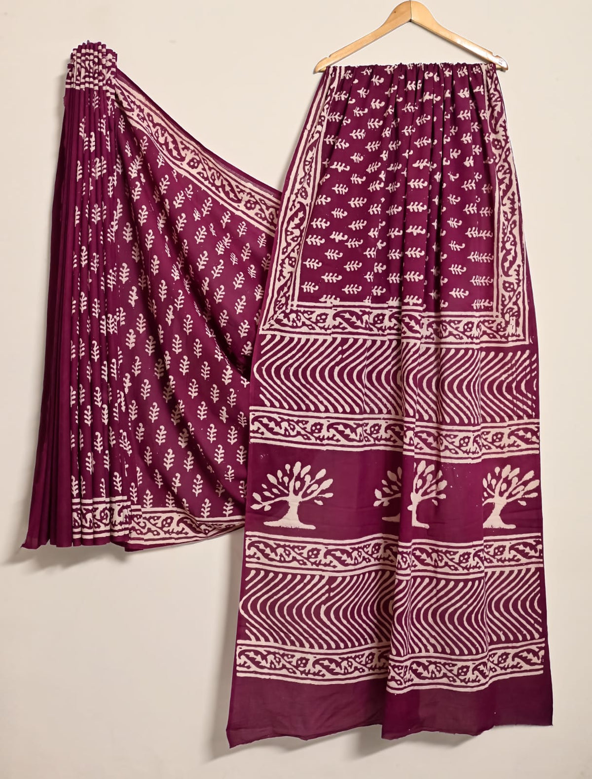 Elegant MN Bagmeri Print Cotton Saree