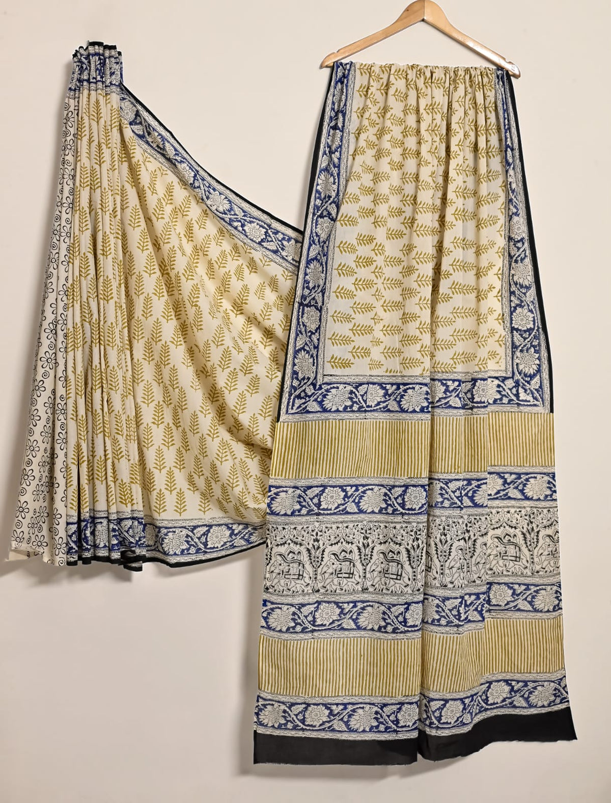 Timeless Bagru Traditional Cotton Saree
