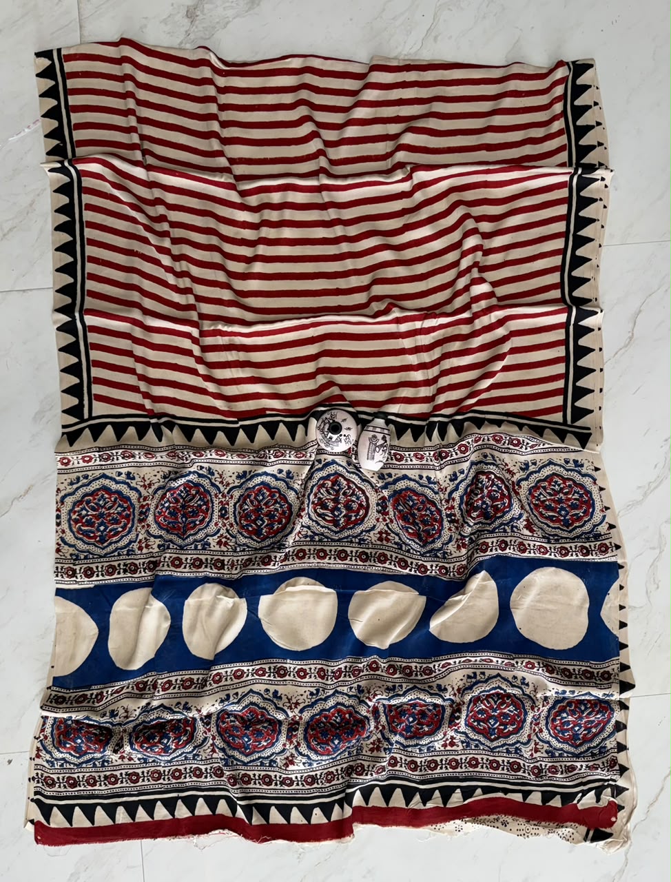 Signature Bagru Heritage Modal Silk Saree