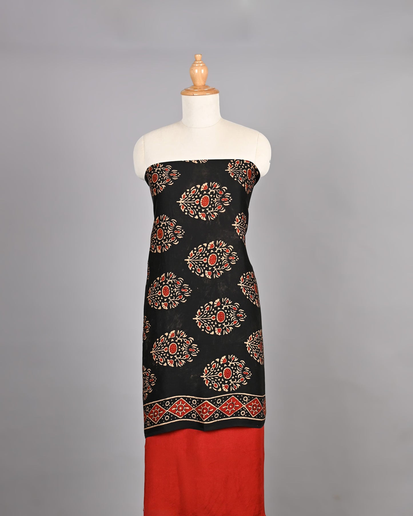 Royal Ajrakh Print Modal Silk Ensemble