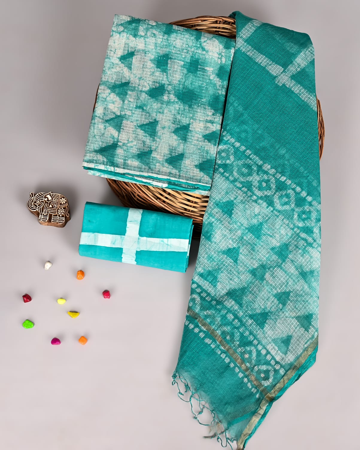 Aqua Batik Kota Doriya Suit