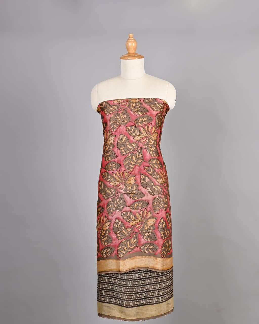Elegant Vanaspati Ajrakh Handcrafted Suit