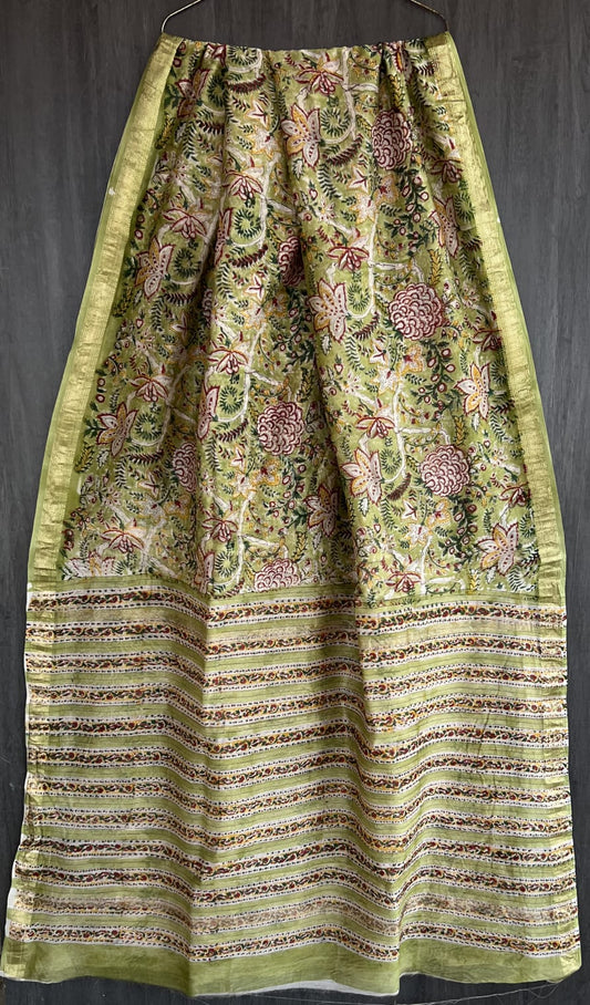 Sanganeri Timeless Craft Maheshwari Drape