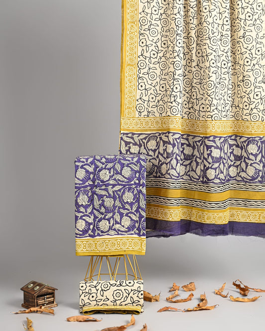 Classic Bagru Heritage Pure Cotton Ensemble