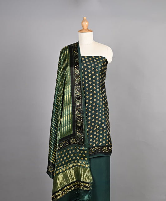 Exclusive Ajrakh Print Modal Silk Fashion Suit
