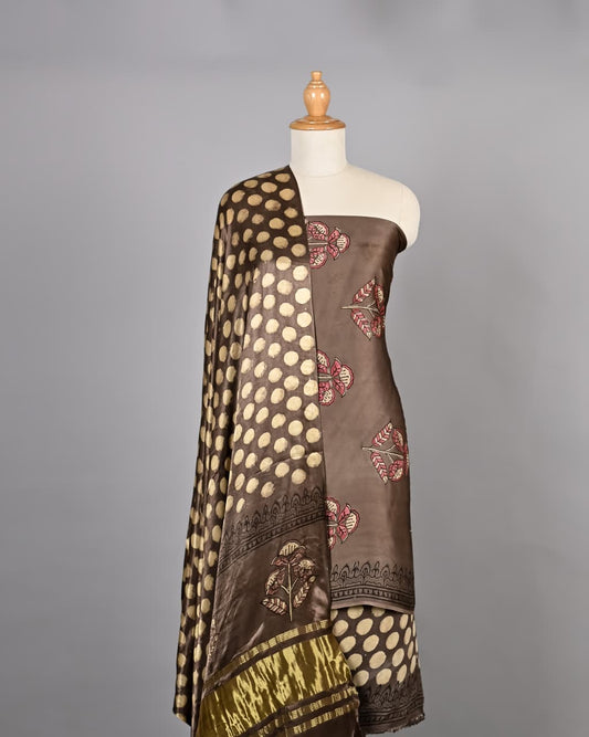 Authentic Ajrakh Printed Modal Silk Collection