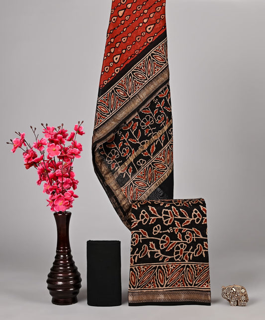 Exclusive Ajrakh Maheshwari Fashion Suit