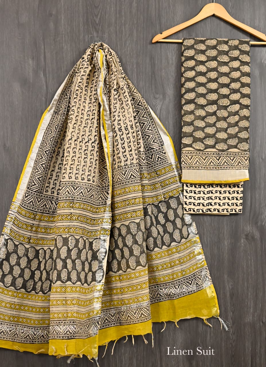 Signature Bagru Printed Linen Cotton Collection