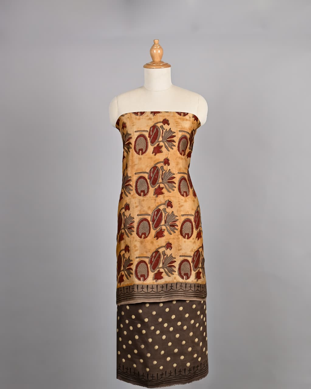 Luxe Vanaspati Ajrakh Artisan Suit