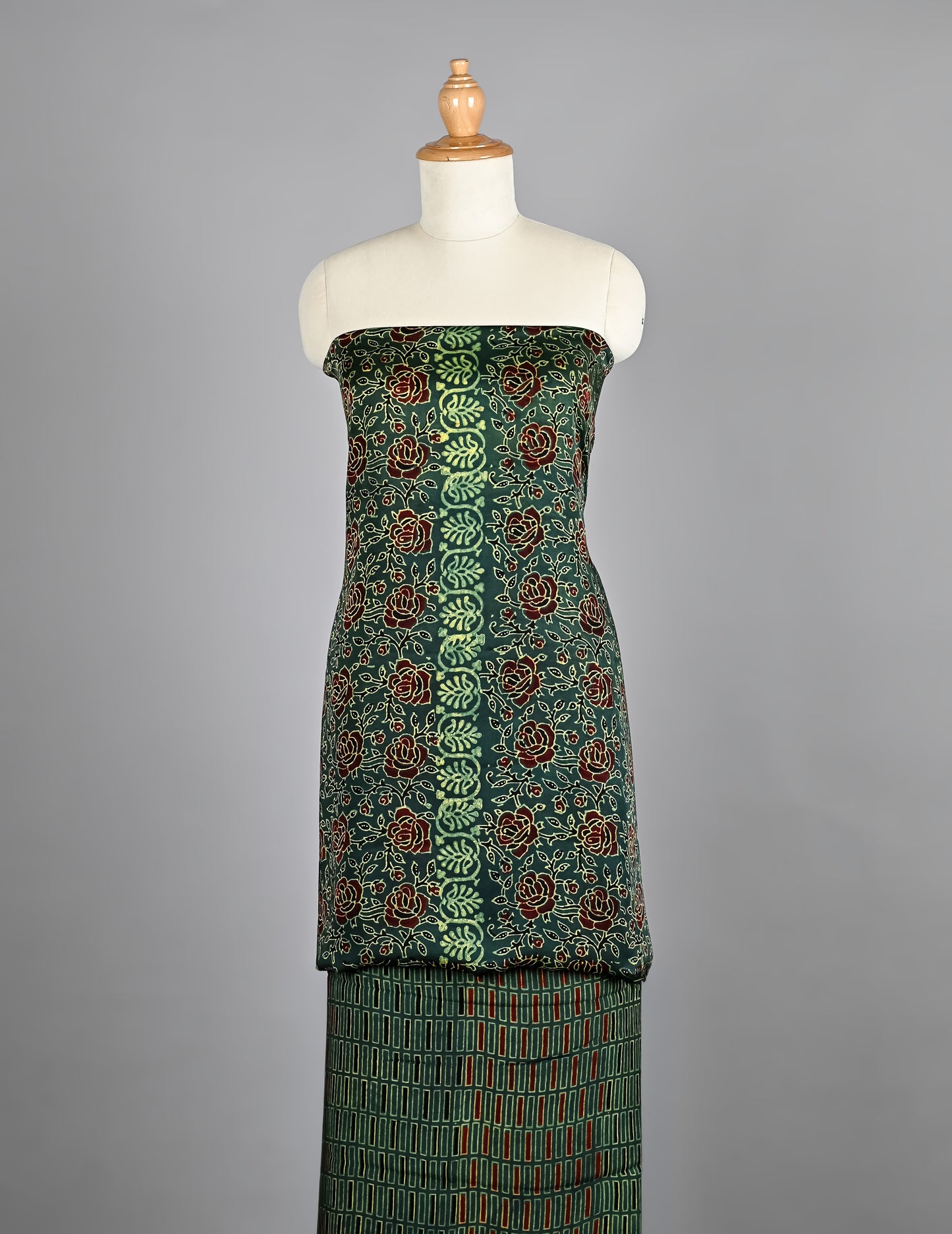 Ethnic Ajrakh Modal Silk Unstitched Suit
