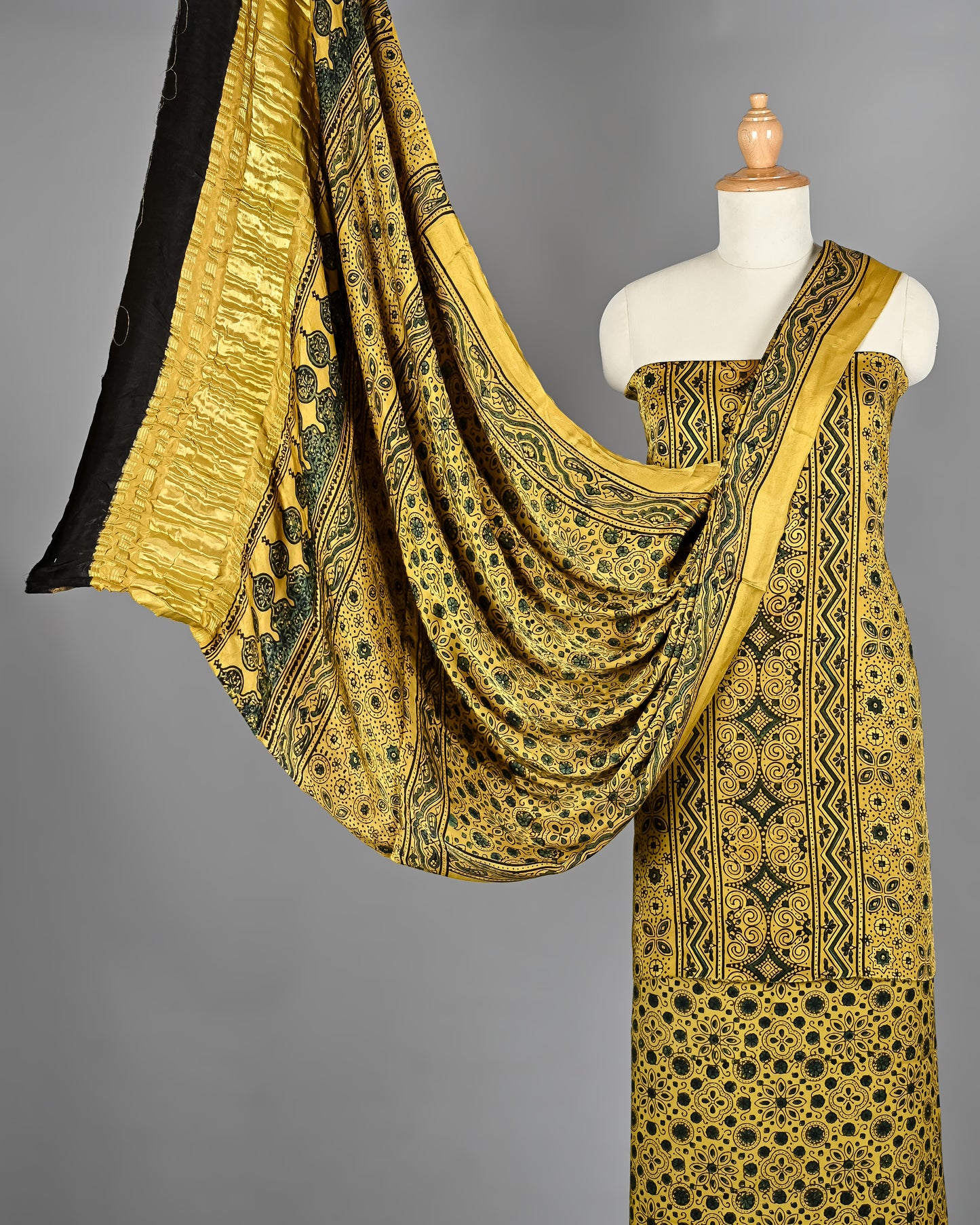 Traditional Ethnic Modal Silk Suit Fabric