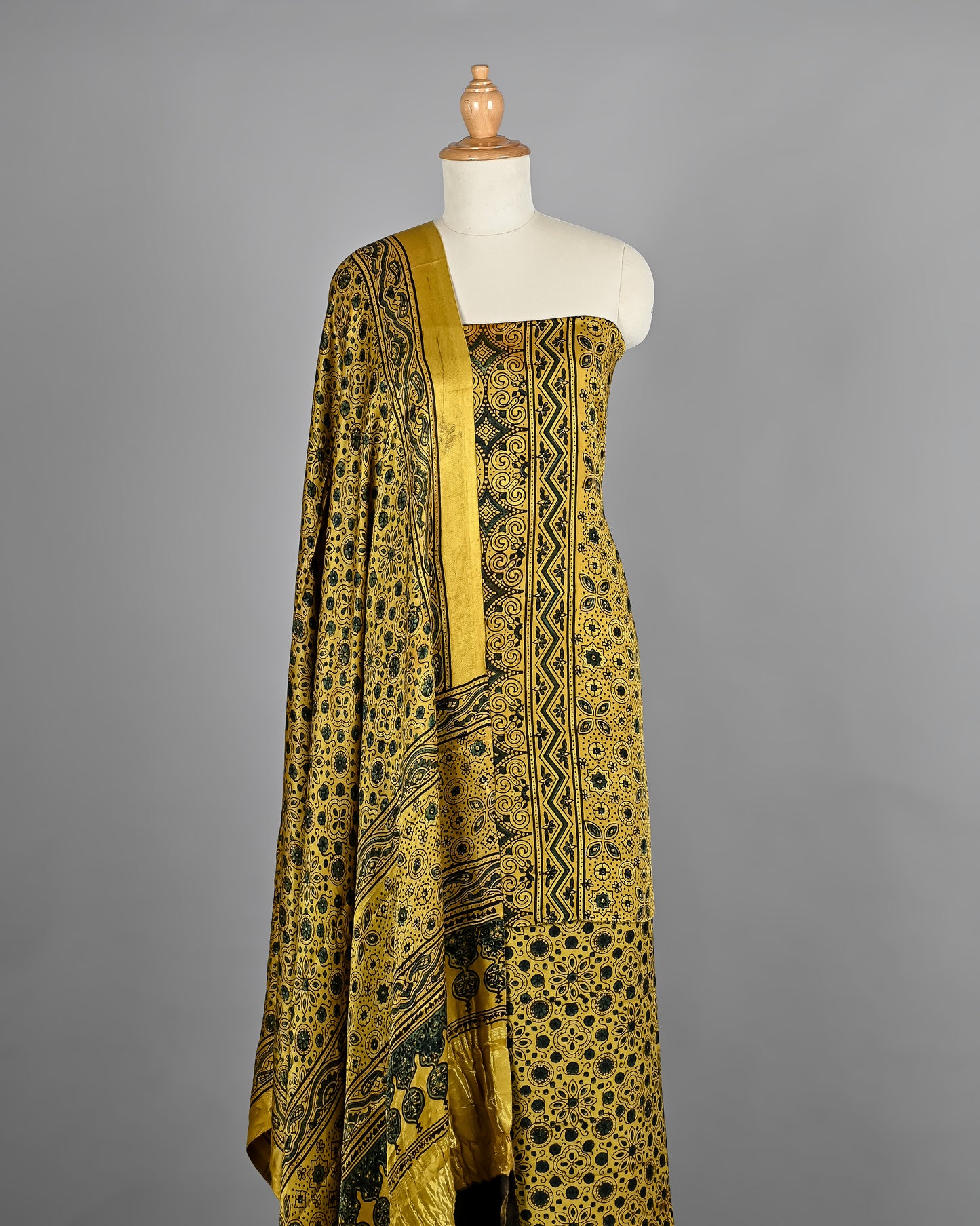 Traditional Ethnic Modal Silk Suit Fabric