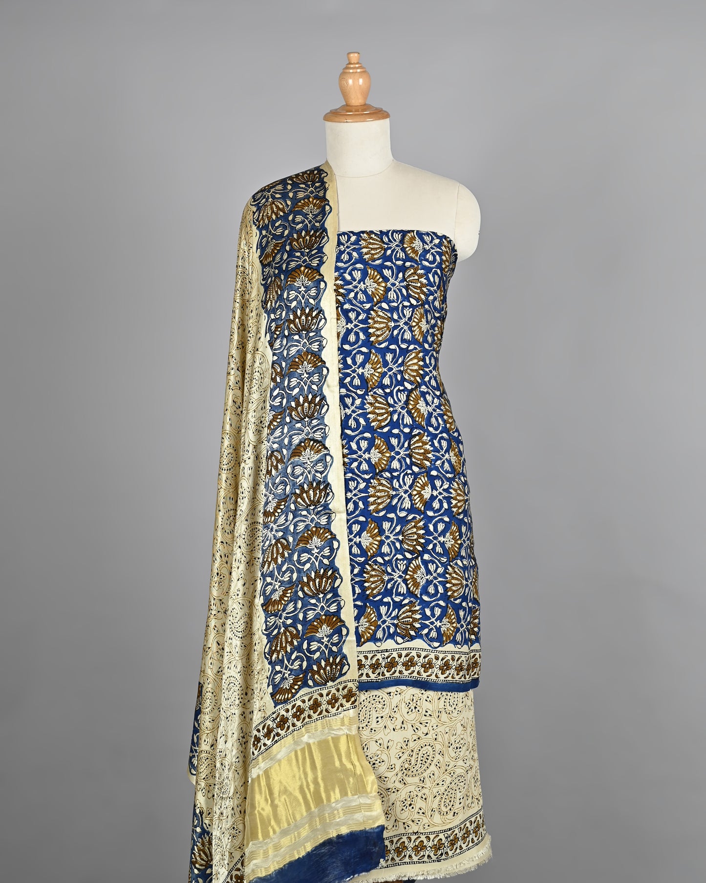 Festive Wear Ajrakh Modal Silk Suit