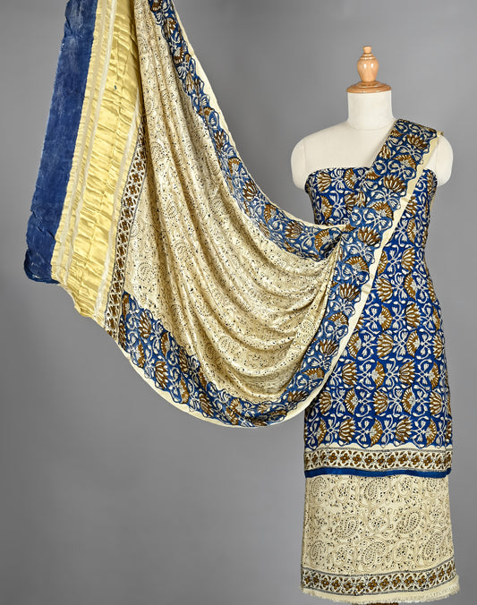 Festive Wear Ajrakh Modal Silk Suit