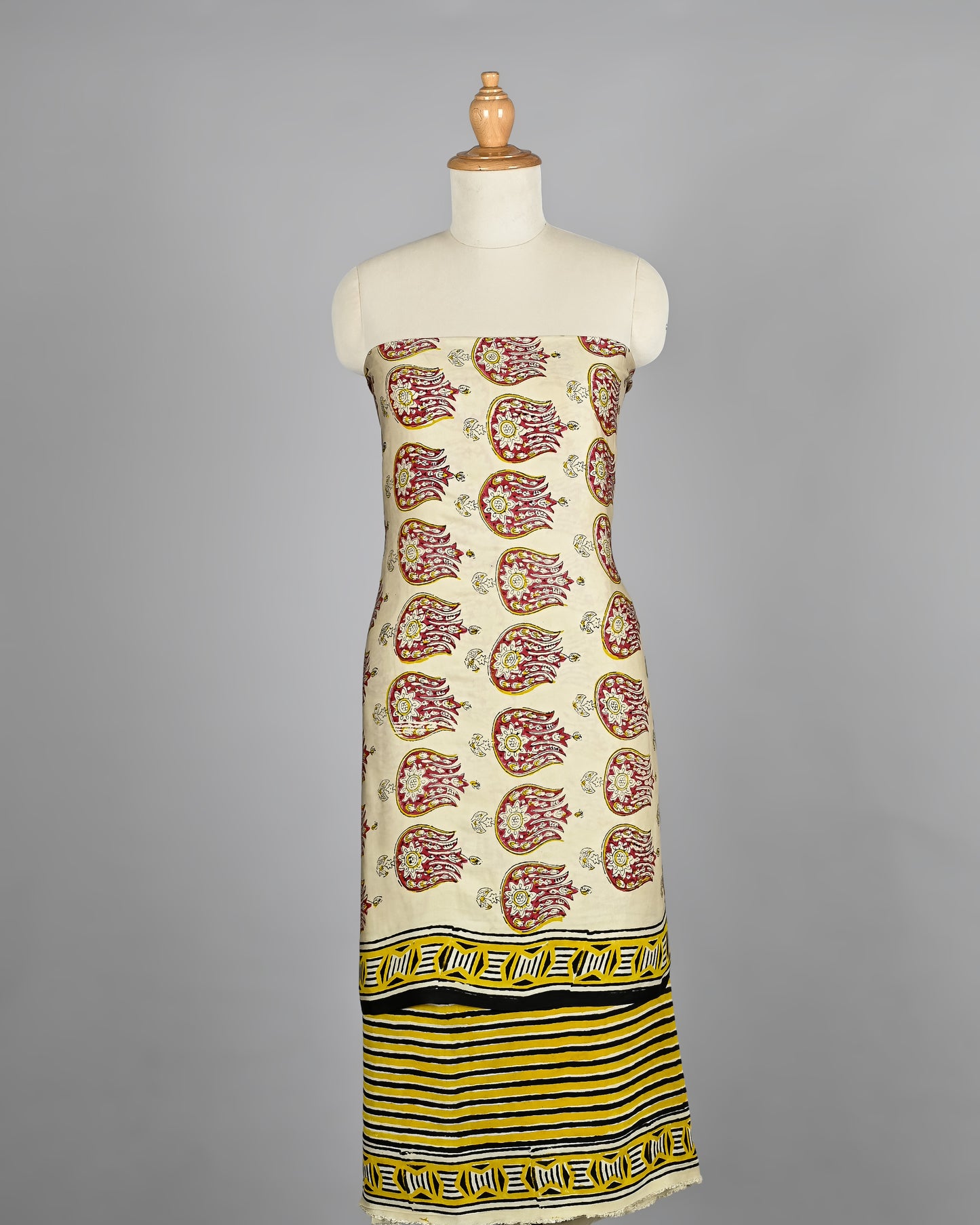 Ethnic Handcrafted Modal Silk Dupatta Suit