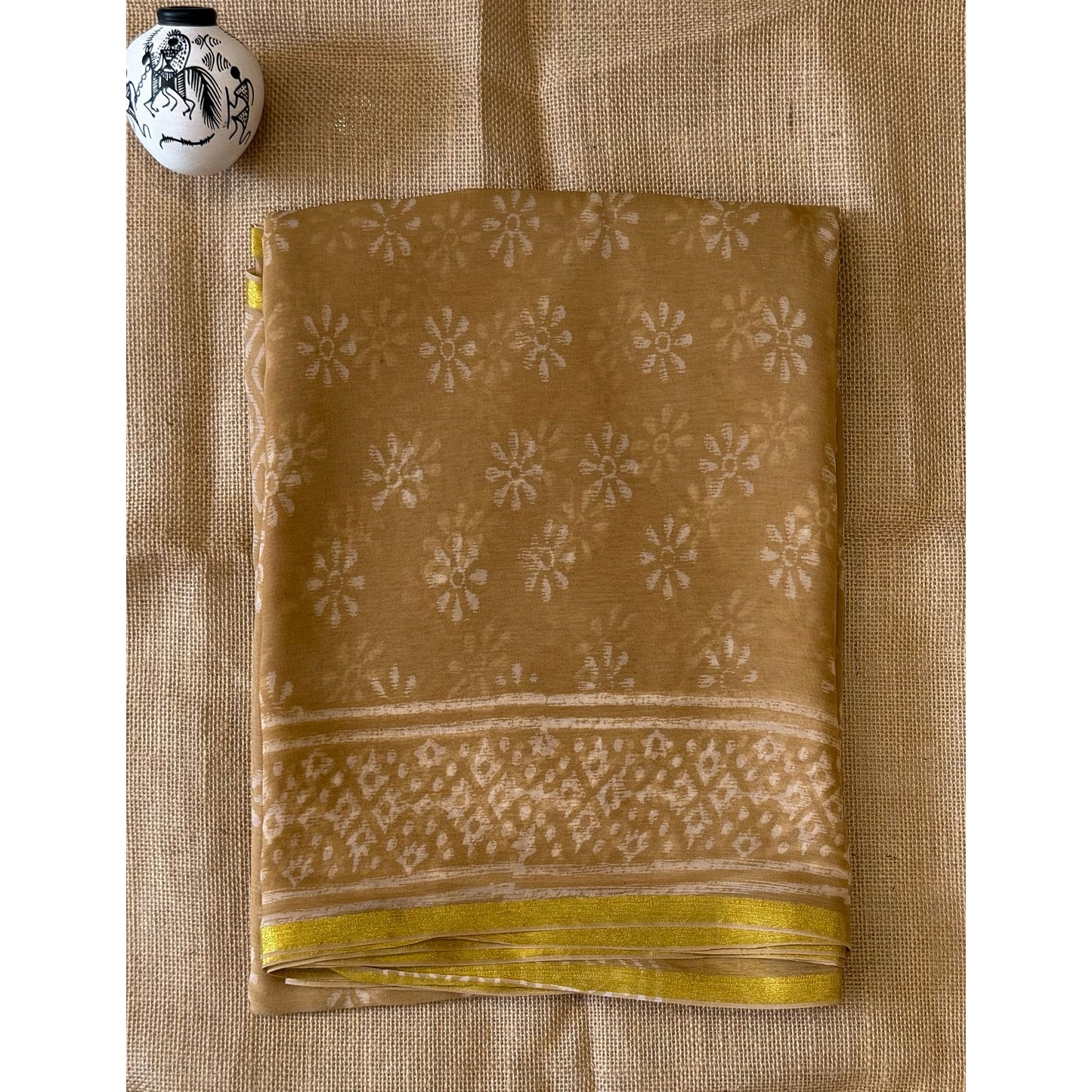Double Diamond Chiffon saree