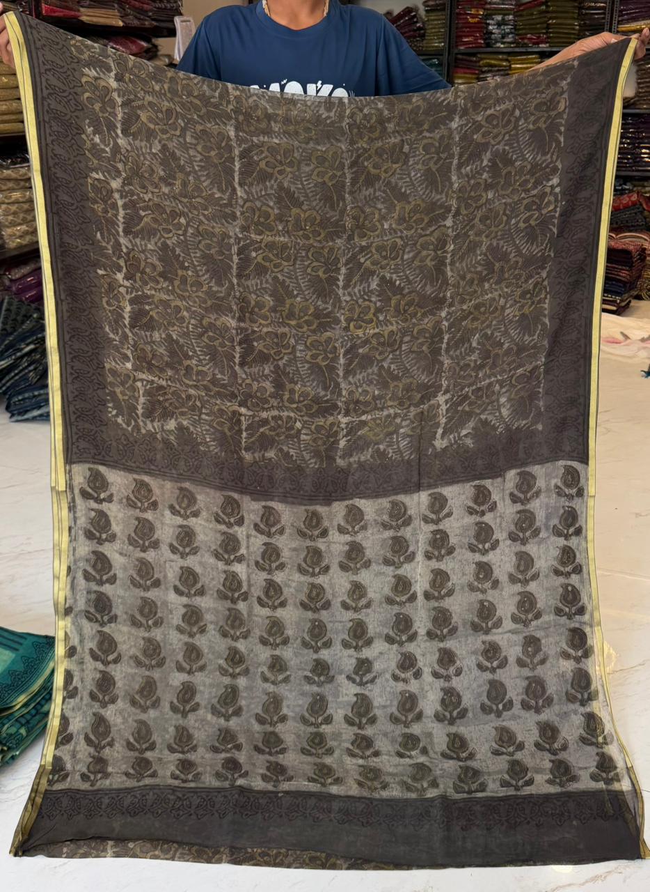 Timeless Vanaspati Chiffon Saree