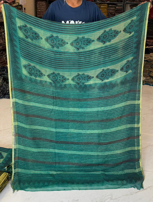 Luxury Vanaspati Chiffon Saree