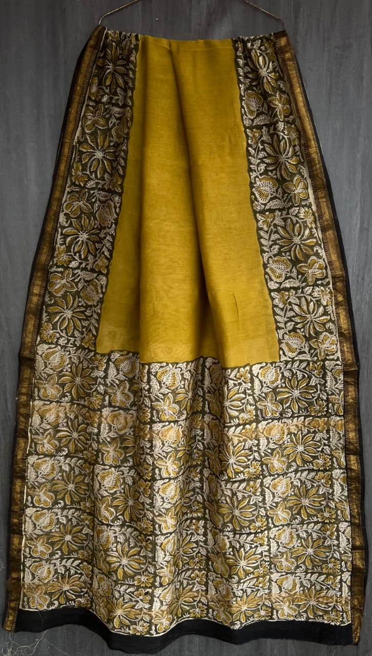 Premium Bagru Print Traditional Saree