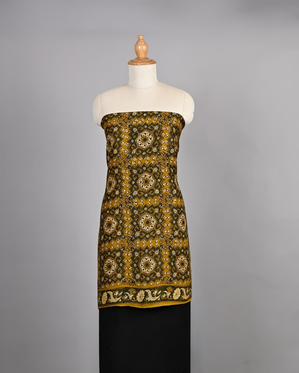 Regal Ajrakh Printed Modal Silk Couture