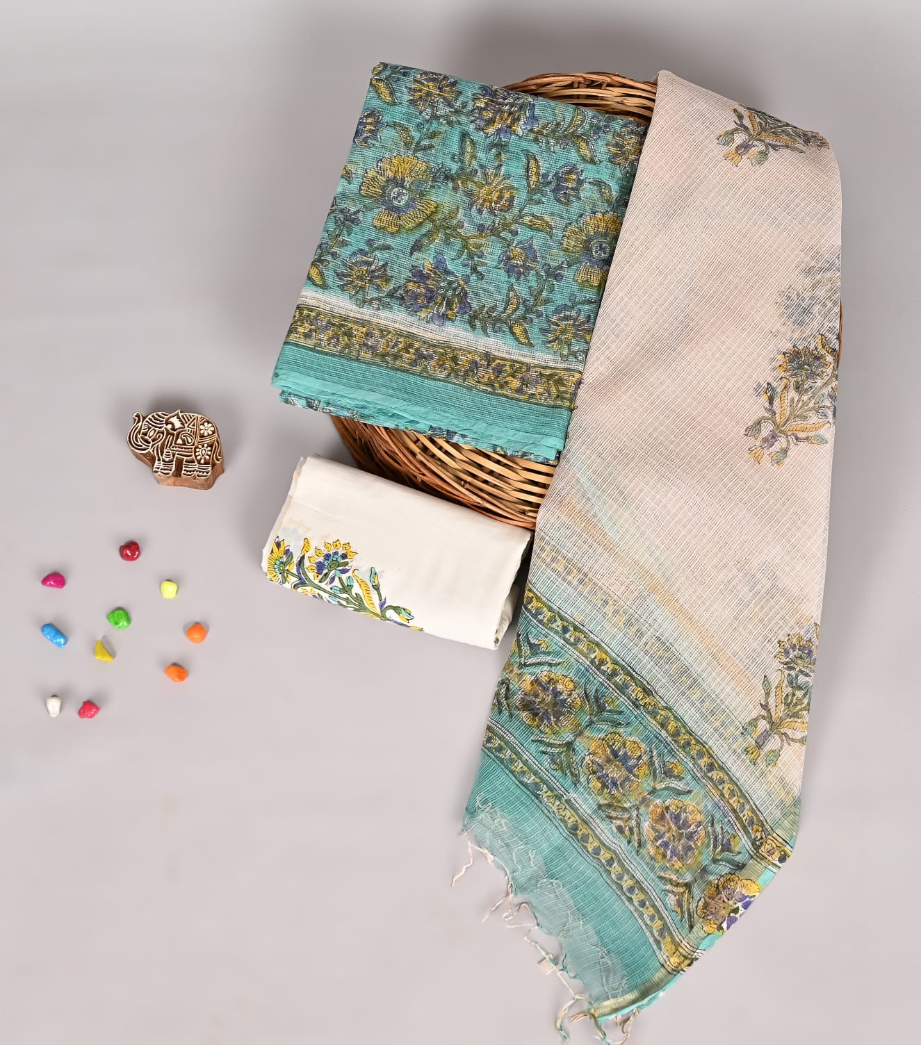 Premium Kota Suit In Rapid Print