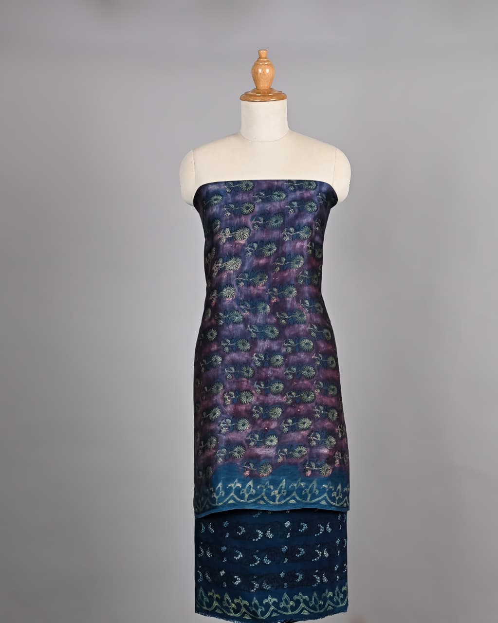Heritage Vanaspati Ajrakh Modal Silk Suit