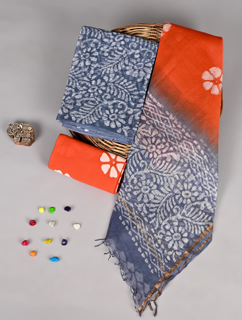Artisan Batik Handcrafted Kota Suit