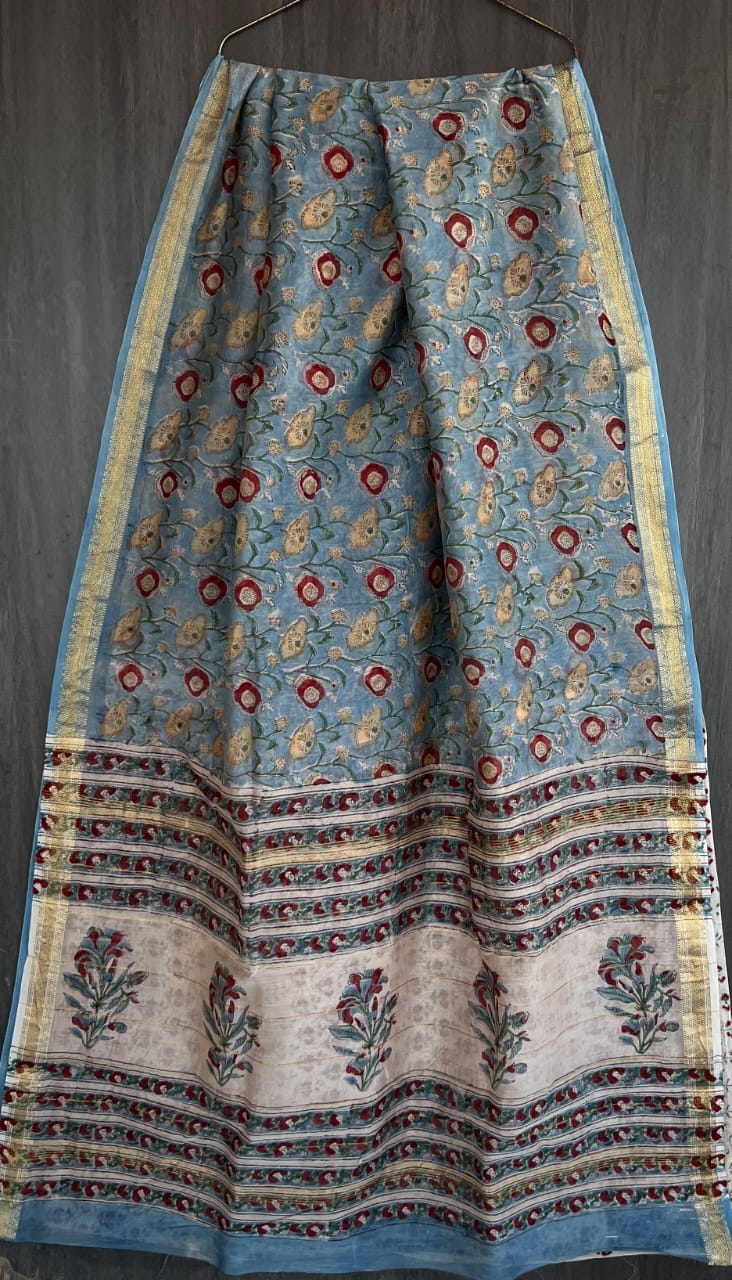 Sanganeri Classic Pattern Silk Collection