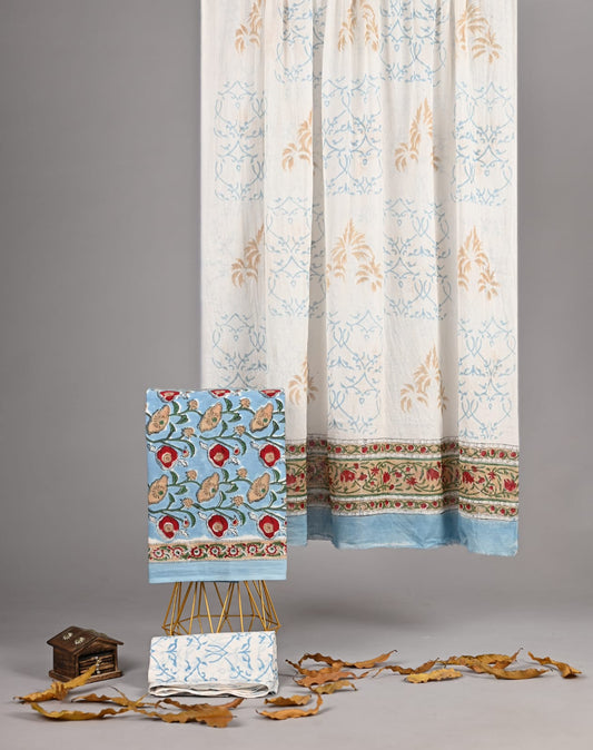 Exclusive Sanganeri Printed Pure Cotton Suit